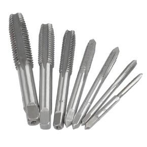 مجموعة حنفية مترية مكونة من 7 قطع من Fixinus، مجموعة أدوات التنصت HSS M3 M4 M5 M6 M8 M10 M12 مجموعة حنفية يدوية