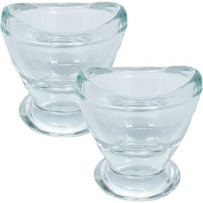 2 Pcs Glass Eye Wash Cups Eye Wash Cleaner for Eye Rinse,Portable Eye Care Tools