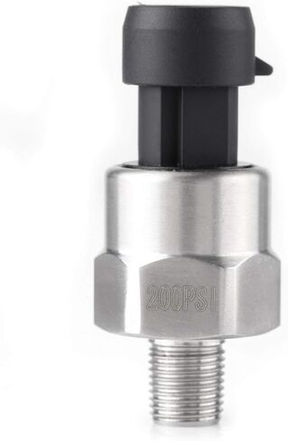 1 قطعة 1/8NPT الموضوع الفولاذ المقاوم للصدأ محول الضغط المرسل الاستشعار 200/300 رطل لكل بوصة مربعة للنفط الوقود الهواء المياه (200PSL) in Saudi Arabia