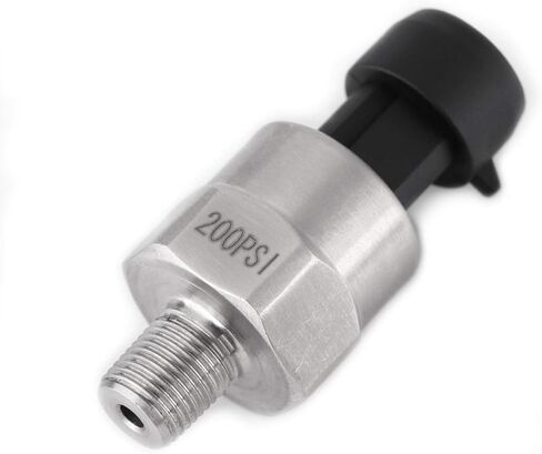1 قطعة 1/8NPT الموضوع الفولاذ المقاوم للصدأ محول الضغط المرسل الاستشعار 200/300 رطل لكل بوصة مربعة للنفط الوقود الهواء المياه (200PSL) in Saudi Arabia