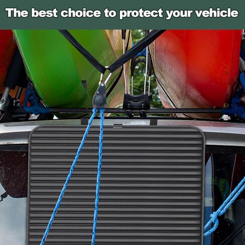 36 × 24 حصيرة ملحقات حامل الكاياك، وسادات حامل سقف الكاياك، حصيرة واقية لخلفية السيارة لحماية وظائف الطلاء الخاصة بك لقارب الكاياك لركوب الأمواج سوب in Kuwait