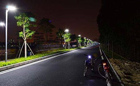 Bike Tail Light, Bicycle Warning Taillight with 5 LED Bulb 7 Light Modes Cycling Light for Bicycles, Helmets, Backpacks, Waterproof in Saudi Arabia