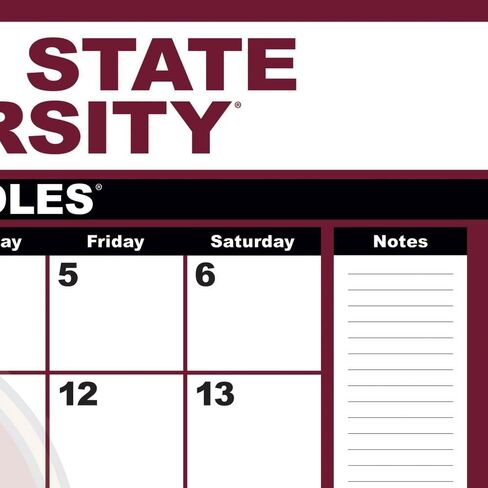 Turner Sports Florida State Seminoles 2025 22x17 Desk Calendar (25998061478) in Saudi Arabia