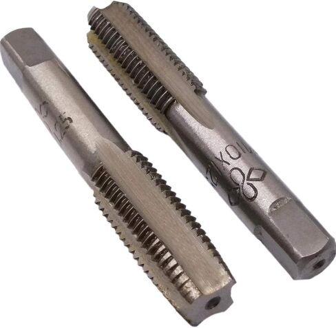 Yodaoke HSS M10 x 1.25mm Taper and Plug Tap and M10 x 1.25mm Die Metric Thread Right Hand in Saudi Arabia