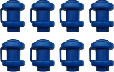 8 قطع من أغطية عمود الترامبولين، أغطية عمود الترامبولين 1 بوصة في أغطية عمود الترامبولين، أغطية عمود شبكة الترامبولين، أعمدة استبدال الترامبولين لملحقات الخطاف الشبكي الآمن in Kuwait