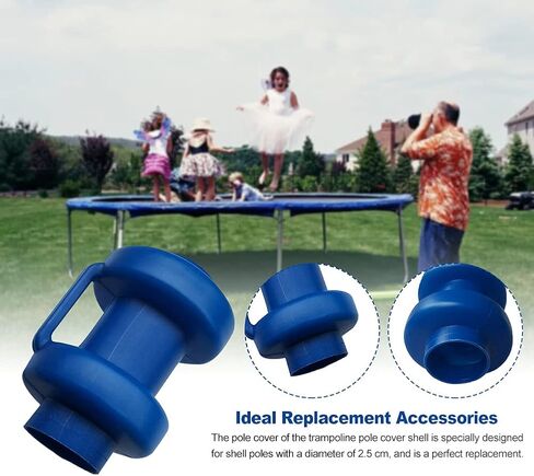 8 قطع من أغطية عمود الترامبولين، أغطية عمود الترامبولين 1 بوصة في أغطية عمود الترامبولين، أغطية عمود شبكة الترامبولين، أعمدة استبدال الترامبولين لملحقات الخطاف الشبكي الآمن in Kuwait