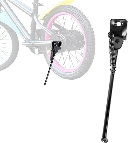 Kids Bike Kickstand, Single-Side Kick Stand Rear Mount Bikes Support Racks 12 14 16 18 20 Inch Aluminium Alloy Rear Side Bicycle Stand for Girls and Boys Bike(20in) in Saudi Arabia