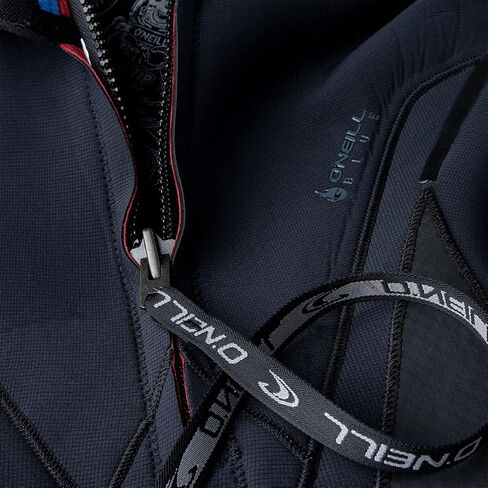 O'Neill 3/2mm Psycho Tech Back Zip Full Wetsuit-Black/Black-Large Short in Saudi Arabia