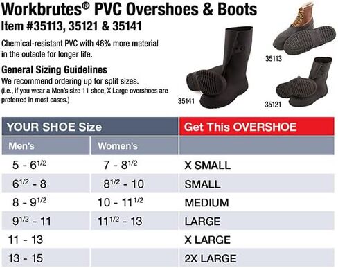 Pvc Hi-Top black Overshoes Large Size 9.5-11 in Saudi Arabia