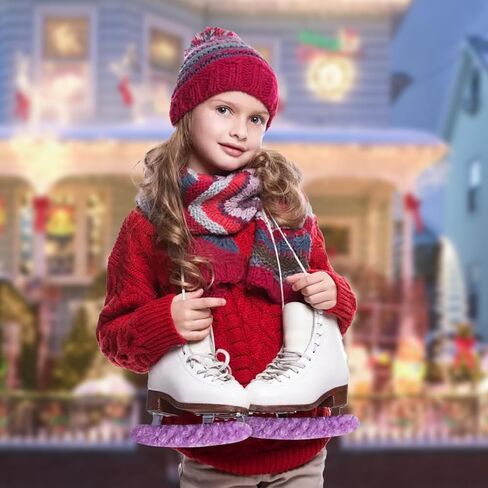 Ice Skate Guards,Ice Skate Blade Covers,Skate Guards for Hockey Skates,Figure Skate&Ice Skates,Hockey Skate Soakers,Skate Blades Protector for Girls Boys Youth Women Men Adult in Kuwait