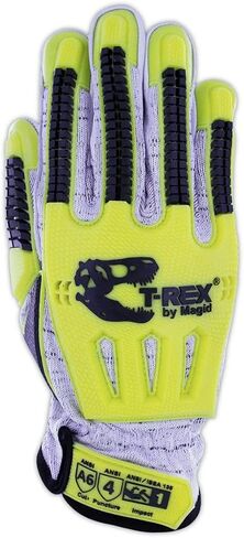 قفازات MAGID T-REX Windstorm Series ANSI A6 من جلد الماعز، زوج واحد، مقاس 13/4XL، TRX747 in Kuwait