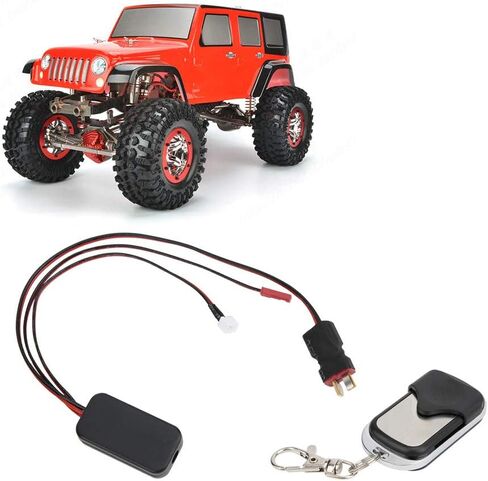 RC ونش تحكم لاسلكي للتحكم عن بعد لـ SCX10 D90 D110 TF2 TRX4 KM2 1/10 RC ملحق (T Plug) in Saudi Arabia