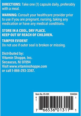 The Vitamin Shoppe No Flush Niacin 500MG, Supports Cholesterol Levels Already Within The Normal Range, Supports Metabolism & Energy Production, Once Daily (300 Capsules) in Saudi Arabia