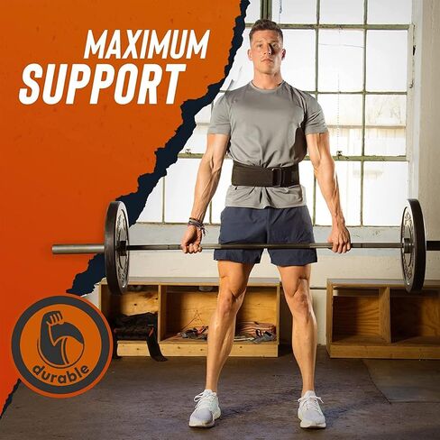 Adjustable Weight Lifting Belt, Waist Support Belt for Fitness, Weightlifting, Sports, Training, Fitness Increase Weight Training Belt for Men and Women - 6"Generic in Saudi Arabia