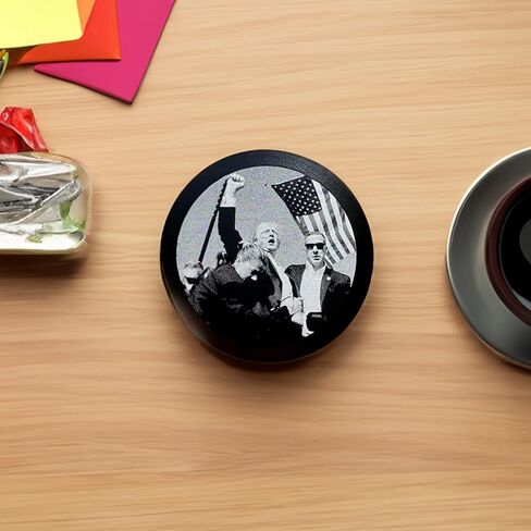 Zyn Metal Can | Snus Can | Trump Engraved | Snus Pouch Holder | Compact Container | Pocket Sized Storage | Sealed Aluminum Container | Moisture Resistant Storage | Laser Engraved | Gift for Him in Saudi Arabia