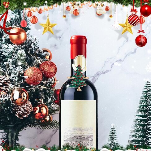 مجموعة من 12 قطعة من حلقات مناديل عيد الميلاد والمناديل، 6 قطع من حلقات مناديل شجرة عيد الميلاد 6 قطع من مناديل قماشية حلقات مناديل عيد الميلاد منديل منديل من أجل ديكور طاولة العشاء وحفلات العطلات in Kuwait