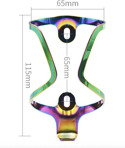 X-Zeofal Bike Water Bottle Holder, Universal Drink Holder Cage, Bicycle Cup Holders, Lightweight Aluminum Alloy Water Bottle Holder Rack for Bike, Easy to Mount Cycling Accessories in Saudi Arabia