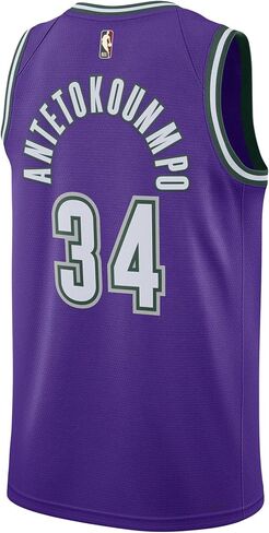 Giannis Antetokounmpo Milwaukee Bucks Purple #34 Infants Toddler Hardwood Classic Swingman Jersey in Saudi Arabia