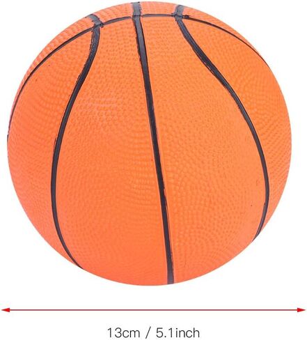 كرة سلة صغيرة، كرة سلة صغيرة آمنة للأطفال باللون البرتقالي الفاتح، للأطفال الصغار الذين يلعبون في الداخل in Kuwait