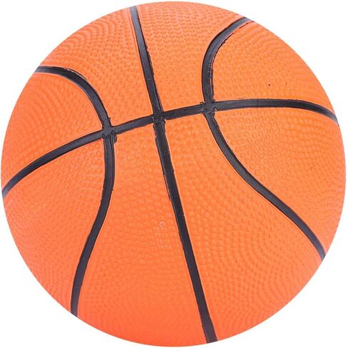 كرة سلة صغيرة، كرة سلة صغيرة آمنة للأطفال باللون البرتقالي الفاتح، للأطفال الصغار الذين يلعبون في الداخل in Kuwait