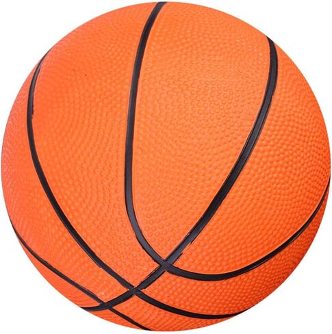 كرة سلة صغيرة، كرة سلة صغيرة آمنة للأطفال باللون البرتقالي الفاتح، للأطفال الصغار الذين يلعبون في الداخل in Kuwait