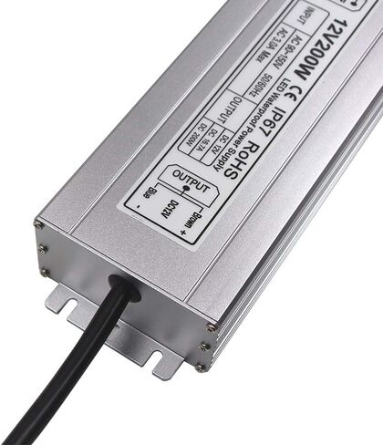 LED Power Supply 250W High-powerTransformer Waterproof IP67 12V DC Driver Adapter for Outdoor Use in Saudi Arabia