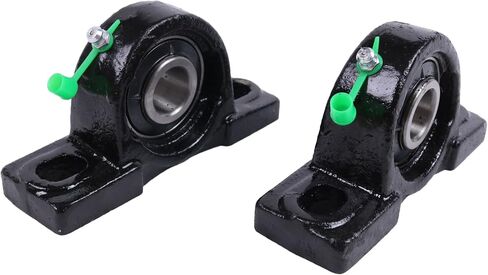 2X الصلبة وسادة كتلة شنت الكرات UCP204-12 3/4 "تتحمل الذاتي محاذاة 2 الترباس in Saudi Arabia
