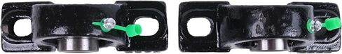 2X الصلبة وسادة كتلة شنت الكرات UCP204-12 3/4 "تتحمل الذاتي محاذاة 2 الترباس in Saudi Arabia