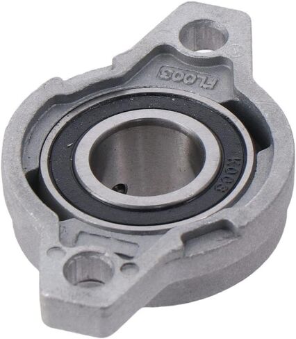 2pcs Pillow Block Bearing,Zinc Alloy Self Aligning Pillow Block Flange Bearing,Durable Zinc Alloy Flange Block Bearing(KFL002-14mm) in Saudi Arabia
