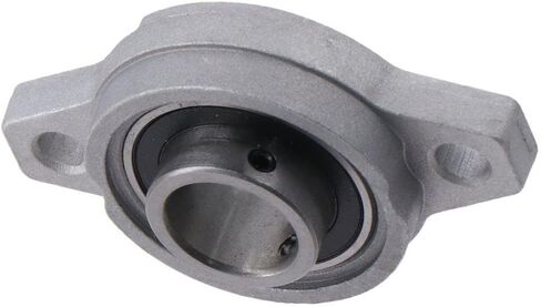 2pcs Pillow Block Bearing,Zinc Alloy Self Aligning Pillow Block Flange Bearing,Durable Zinc Alloy Flange Block Bearing(KFL002-14mm) in Saudi Arabia