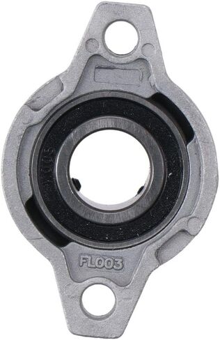2pcs Pillow Block Bearing,Zinc Alloy Self Aligning Pillow Block Flange Bearing,Durable Zinc Alloy Flange Block Bearing(KFL002-14mm) in Saudi Arabia