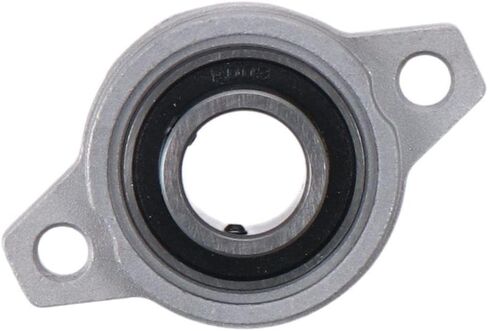 2pcs Pillow Block Bearing,Zinc Alloy Self Aligning Pillow Block Flange Bearing,Durable Zinc Alloy Flange Block Bearing(KFL002-14mm) in Saudi Arabia