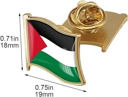 Palestine Pin Palestinian Flag Pins Free Palestine Pin for Men Women Free Palestine Lapel Pins Flag Free Palestine Brooches National Pin for Hat Clothes Backpack in Saudi Arabia