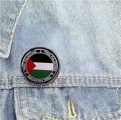 Palestine Pin Palestinian Flag Pins Free Palestine Pin for Men Women Free Palestine Lapel Pins Flag Free Palestine Brooches National Pin for Hat Clothes Backpack in Saudi Arabia