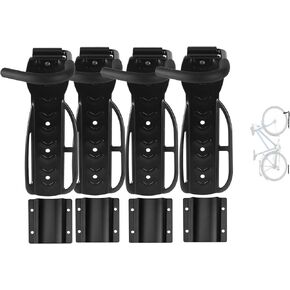 Bike Wall Hanger, Garage Bike Racks Wall Mount Bicycle Storage Rack, Bike Hangers for Garage Racks Wall Bike Rack (1 Pack)