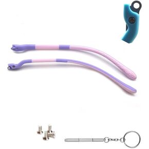 Children's Glasses Replacement Arms Leg 1 Pair Silicone Glasses Leg Glasses Replacement Temple Repair Kit