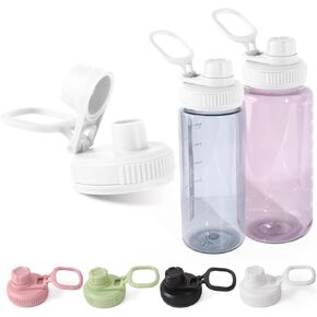 Lid Replacement 32 oz 20 oz Compatible with Nalgene,32 oz Wide Mouth Lid Replacement Compatible with Nalgene,1PC,White