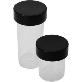 Stansport Vial Set (Set of 2), 0.5/1-Ounce
