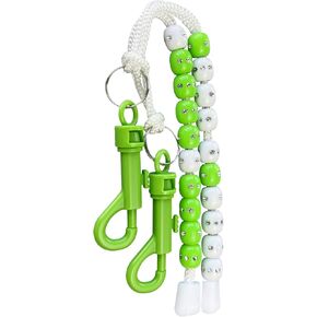 2 Pcs Golf Beads Count Stroke Score Counter, Golf Beads Counter, Golf Beads Score Counter, Golf Rhinestone Bead Score Counter