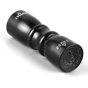Grevosea 3 in 1 Snooker Pool Cue Tip Tool, Professional Billiard Pool Cue Tip Shaper Stainless Steel Black Repair Cue Tip Stick Accessories Scuffer Shaper Aerator Joint Protector