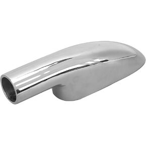 Marine Railing Base, 22/25mm 316 Stainless Steel Handrail Guardrail Rails Fitting Hand Rail End Mount Hardware Fitting for Yacht, Marine Boats, Vessels(7/8in/22mm)