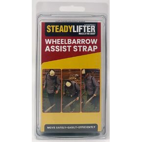 SteadyLifter-Light Weight Harness To Assist In Lifting, Stabilizing, Moving Heavy Loads With Your Wheelbarrow-Make Maneuvering Heavy, Awkward Wheelbarrow Loads Easier And More Efficient