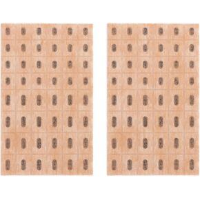 Healifty 48Pcs Ear Seeds Acupuncture Vaccaria Needle Massage Paste Ear Stickers Auricular Ear Press Ear Care Supplies