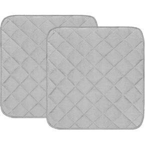Waterproof Chair Pads for Incontinence, 2 Pack Seat Protector Pads 22" x 29", Reusable Chair Protector Seat Cover, Absorbent Elderly Incontinence Pad for Bed, Seat, Car, Wheelchair, Recliners