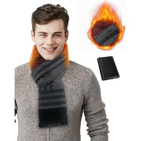 Heated Scarf for Women Men Warm Gift Idea with 5000mAh Battery Pack