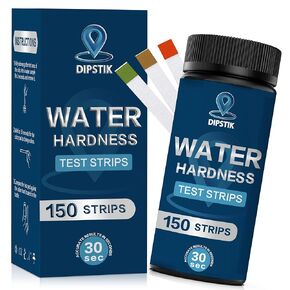 18 in 1 Drinking Water Test Kit-125 Water Quality Test Strips for Well Tap Test Kit,Water Testing Strips for Home Drinking Water Testing,Hardness,Alkaline,Chlorine, Lead,Iron, Copper,Fluoride