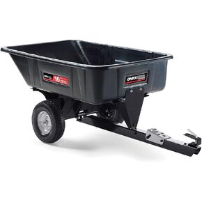 Ohio Steel 3040P-SD Poly Swivel Dump Cart, 10 cu.ft., 600 lb Load Capacity