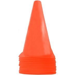 9 inch Soccer Training Cones for Outdoor Activity, Orange Traffic Cones,Plastic Sports Cones