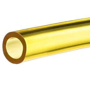 USA Sealing ZUSA-HT-1210 Clear Soft PVC Tubing for Fuels and Lubricants- 1/2" ID, 5/8" OD, 25' Length