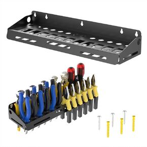 Hammer Holder,Hammer Storage Tool Rack Organizer Wall Mount for Garage,Pegboard,Workshop,Home,Fit Most of Hammer or Small Tools
